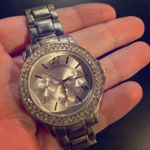 Watch with sparkles